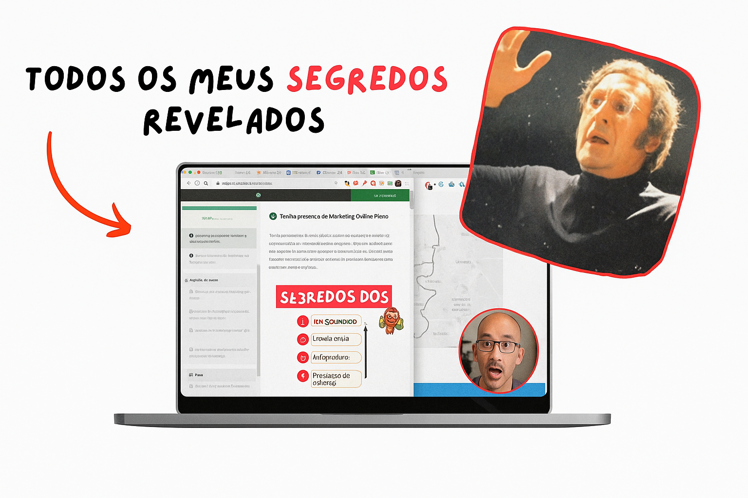 All my secrets revealed on laptop screen
